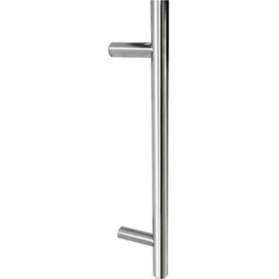 Premium Satin Stainless Steel Pull Handle 19mm - Durable & Stylish Design - Door Handle