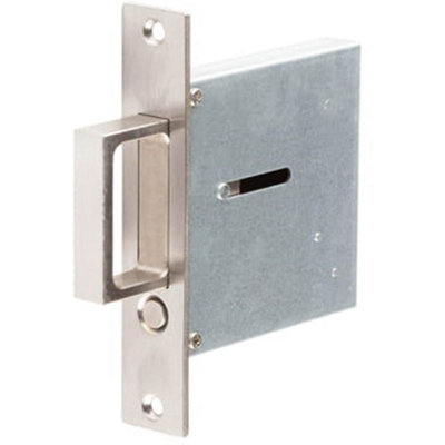 Premium Satin Stainless Steel Sliding Door Edge Pull for Modern Interiors