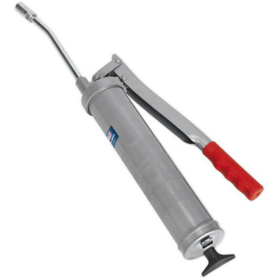 Premium Side Lever Grease Gun with 3-Way Fill and Ergonomic Design