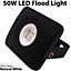 PREMIUM Slim Outdoor 50W LED Floodlight Bright Security IP65 Waterproof Light