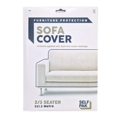 Wowfit Clear Plastic Furniture Cover For Moving - 4mil Thick Dust-Proof Bag For Sofa & Boxes (92"W X 42"D)