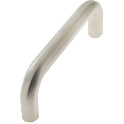 Premium Stainless Steel 19mm D Shape Pull Handle Grade 304 with Satin Finish Door Handle