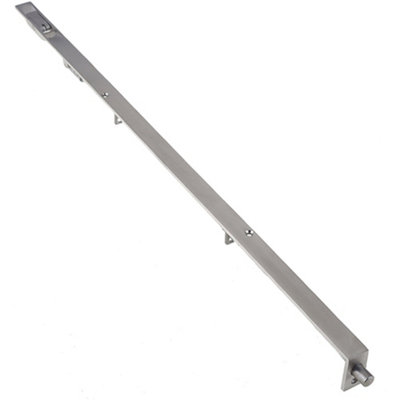 Premium Stainless Steel Flush Bolts for Double Doors - 609x20mm Satin Finish