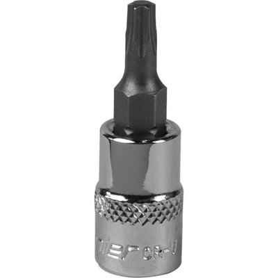 Premium T20 TRX Star Socket Bit with Knurled Grip - 1/4" Drive S2 Steel Construction