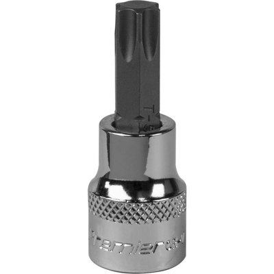 Premium T50 TRX Star Socket Bit with Knurled Grip - 3/8" Square Drive