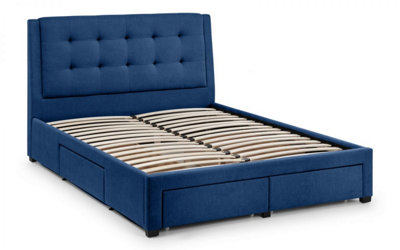 Premium - Teal 4 Drawer Bed - Double 4ft 6" (135cm)
