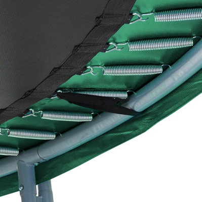 Premium Trampoline Replacement Safety Pad (Spring Cover) - Padding for 305cm 10ft Trampoline - Green - 5