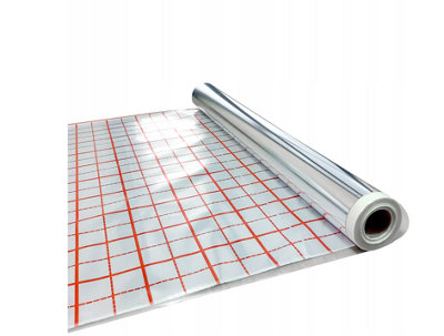 Premium Underfloor Aluminium Insulation Vapour Barrier Membrane For Underfloor Heating - 1x50m Roll