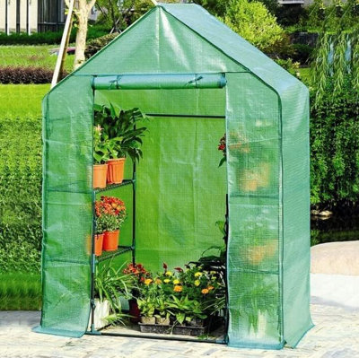 Premium Walk In Greenhouse - H196 x W147 x D74cm