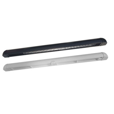 Premium Window Trickle Vent -  (W) 300mm - Anthracite Grey External/White Internal