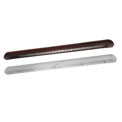 Premium Window Trickle Vent -  (W) 400mm - Brown External/White Internal