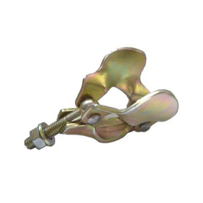 Pressed Oyster Coupler for scaffolding and construction