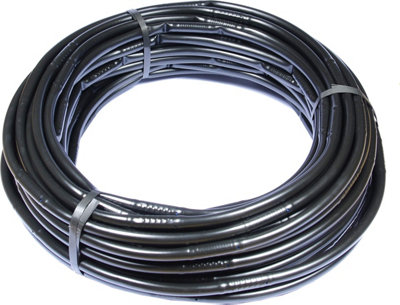 Pressure-Compensating Drip Line Tube 16 mm with Built-In Drippers, 33 ...