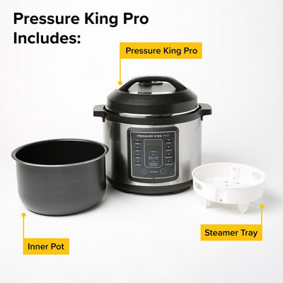 Pressure King Pro 4.8L 14 in 1 Digital Pressure Cooker by