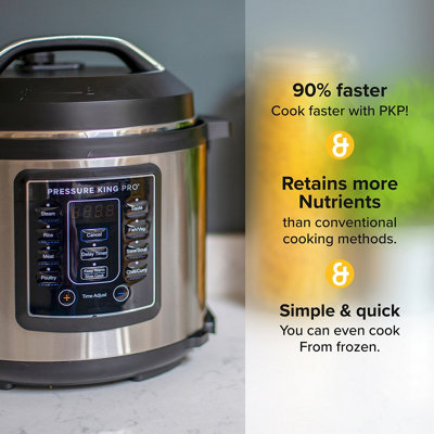 Pressure King Pro 5.7L - 14-in-1 Digital Pressure Cooker by Drew&Cole