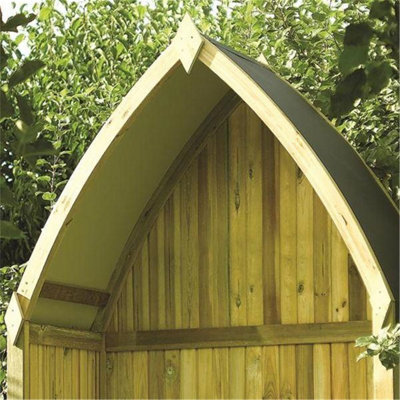 Pressure Treated Arbour + Underseat Storage (1.3m x 0.7m x 2.1m) - 3