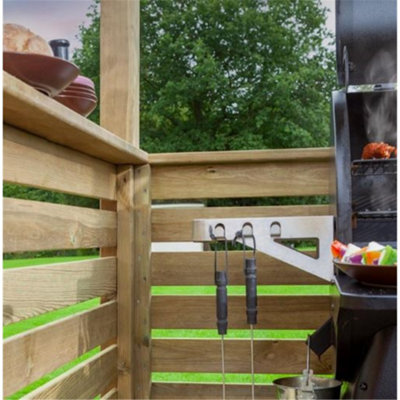Pressure Treated Barbecue Shelter