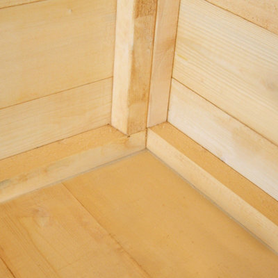 Pressure Treated Corner Shed Shiplap Garden Shed Approx 8 x 8 Feet