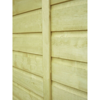 Pressure Treated Corner Shed Shiplap Garden Shed Approx 8 x 8 Feet
