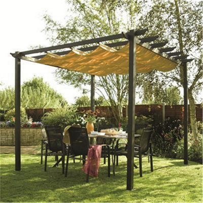 Pressure Treated Free-standing Canopy (3m x 3m x 2.3m)