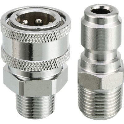 PCP DÉCONNEXION RAPIDE Adaptateur Mâle Acier Inoxydable Remplissez