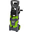 Pressure Washer with Total Stop System & Accessory Kit - 130bar - 1900W Motor