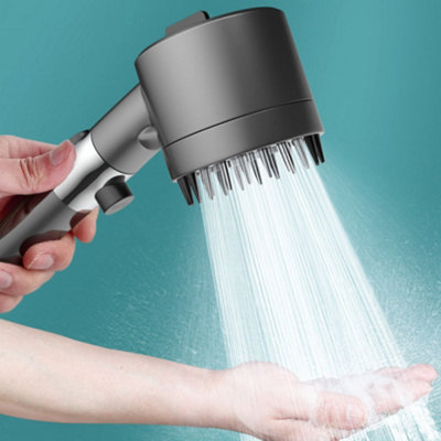 Pressurized shower head bathroom