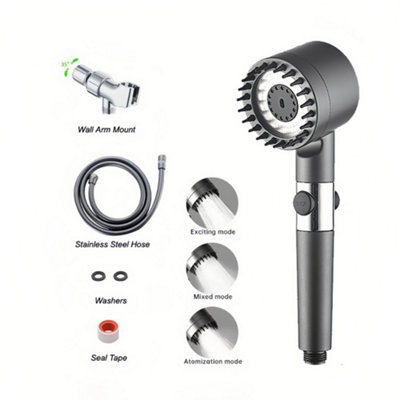 Pressurized shower head bathroom - 1