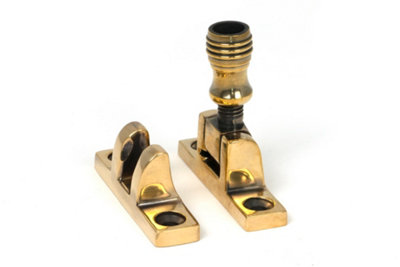 Prestbury Brighton Fastener - Narrow (Square) - Aged Brass