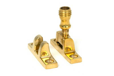 Prestbury Brighton Fastener - Narrow (Square) - Polished Brass