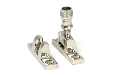 Prestbury Brighton Fastener - Narrow (Square) - Polished Nickel