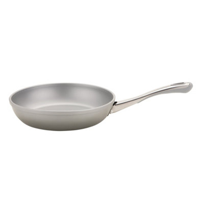 Prestige Prism Silver Round Aluminium Induction Suitable Dishwasher Safe Non-Stick Frying Pan 24cm