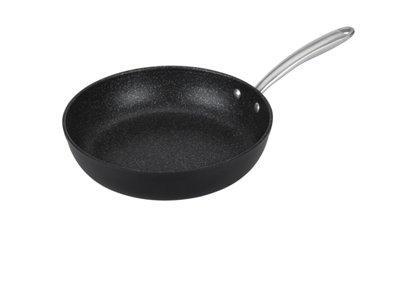 Prestige Scratch Guard Black Round Aluminium Induction Suitable Non-Stick Frying Pan 29cm