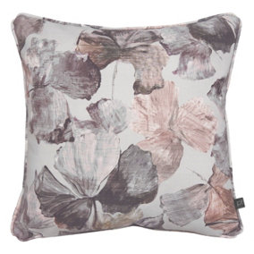 Prestigious Hanalei Tropical Leaf Printed Pipe Trimmed Polyester Filled Cushion