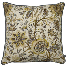 Prestigious Textiles Apsley Floral Piped Cushion Cover