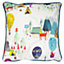 Prestigious Textiles Away We Go Printed Piped Kids Polyester Filled Cushion