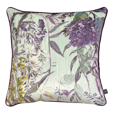 Prestigious Textiles Botanist Floral Piped Feather Filled Cushion