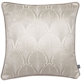 Prestigious Textiles Boudoir Patterned Jacquard Piped Polyester Filled Cushion