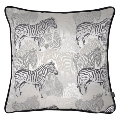 Prestigious Textiles Damara Zebra Jacquard Polyester Filled Cushion