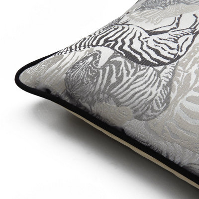 Prestigious Textiles Damara Zebra Jacquard Polyester Filled Cushion