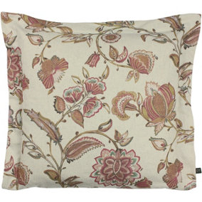 Prestigious Textiles Denim Floral Patterned Oxford Bordered Polyester Filled Cushion