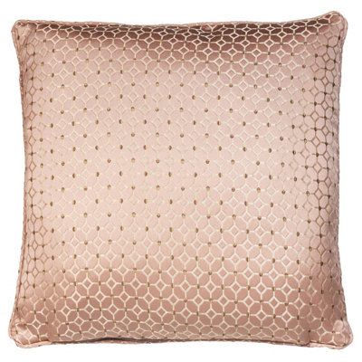 Prestigious Textiles Frame Embroidered Geometric Patterned Polyester Filled Cushion
