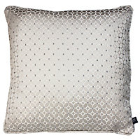 Prestigious Textiles Frame Embroidered Geometric Patterned Polyester Filled Cushion