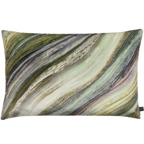 Prestigious Textiles Heartwood Cerulean Velvet Polyester Filled Cushion