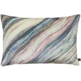 Prestigious Textiles Heartwood Velvet Marble Feather Filled Cushion