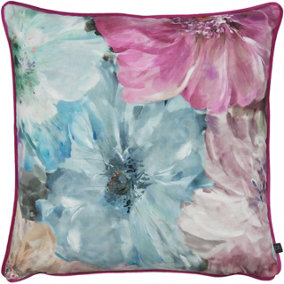 Prestigious Textiles Lani Floral Printed Piped Polyester Filled Cushion