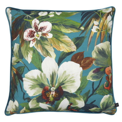 Prestigious Textiles Moorea Floral Feather Filled Cushion