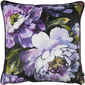 Prestigious Textiles Secret Oasis Floral Printed Piped Polyester Filled Cushion