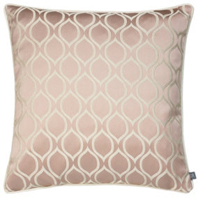Prestigious Textiles Solitaire Embroidered Geometric Piped Feather Filled Cushion