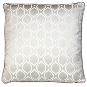 Prestigious Textiles Solitare Geometric Printed Piped Polyester Filled Cushion